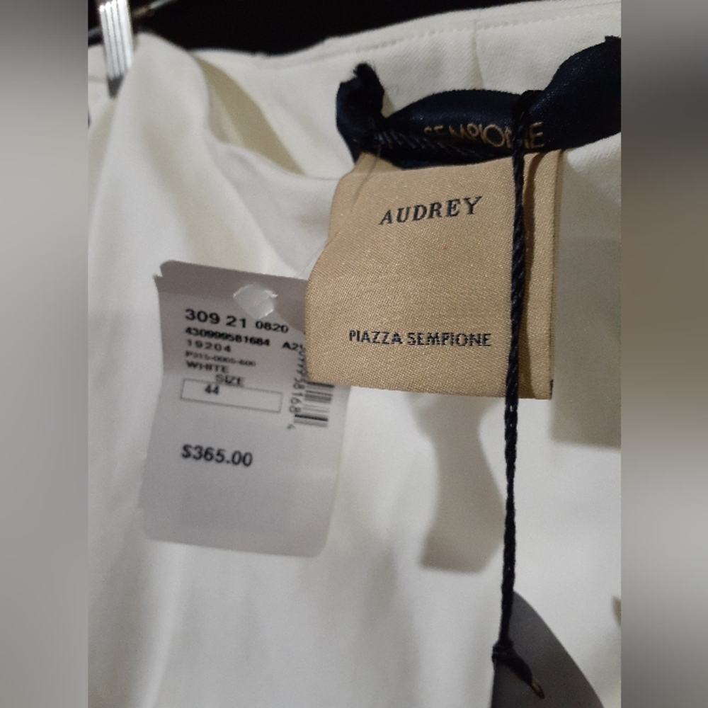 Audrey Piazza Sempione Side Zip pants